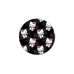 Hello Kitty, Pattern, Supreme Golf Ball Marker (10 Pack)