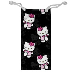 Hello Kitty, Pattern, Supreme Jewelry Bag by nateshop