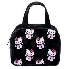 Hello Kitty, Pattern, Supreme Classic Handbag (one Side) by nateshop