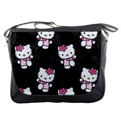 Hello Kitty, Pattern, Supreme Messenger Bag by nateshop