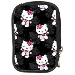 Hello Kitty, Pattern, Supreme Compact Camera Leather Case by nateshop