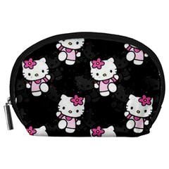 Hello Kitty, Pattern, Supreme Accessory Pouch (large) by nateshop