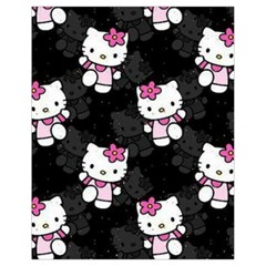 Hello Kitty, Pattern, Supreme Drawstring Bag (small) by nateshop