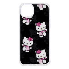Hello Kitty, Pattern, Supreme Iphone 14 Plus Tpu Uv Print Case by nateshop