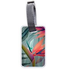 Beauty, Flowers, Green, Huawei Mate Luggage Tag (one Side) by nateshop