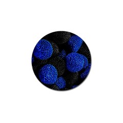 Berry, One,berry Blue Black Golf Ball Marker (4 Pack) by nateshop