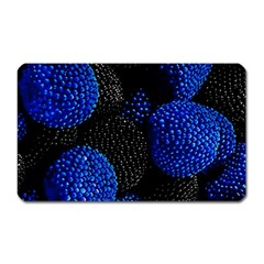 Berry, One,berry Blue Black Magnet (rectangular) by nateshop