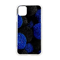 Berry, One,berry Blue Black Iphone 11 Tpu Uv Print Case by nateshop