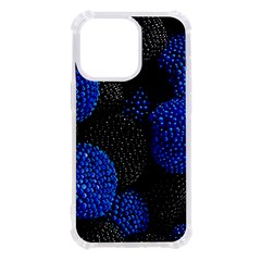 Berry, One,berry Blue Black Iphone 13 Pro Tpu Uv Print Case by nateshop