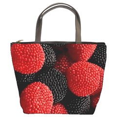 Berry,curved, Edge, Bucket Bag by nateshop