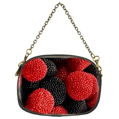 Berry,curved, Edge, Chain Purse (two Sides)