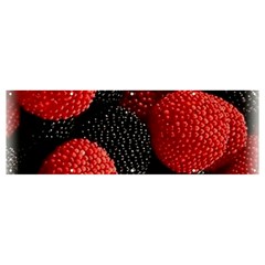 Berry,curved, Edge, Banner And Sign 12  X 4 