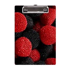 Berry,curved, Edge, A5 Acrylic Clipboard by nateshop