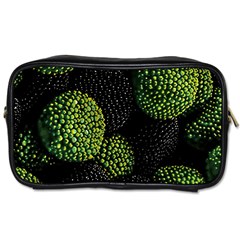 Berry,note, Green, Raspberries Toiletries Bag (two Sides) by nateshop