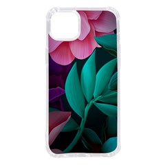 Eaves, Mate, Pink, Purple, Stock Wall Iphone 14 Plus Tpu Uv Print Case by nateshop