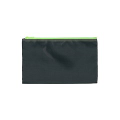 Gray, Color, Background, Monochrome, Minimalism Cosmetic Bag (xs) by nateshop