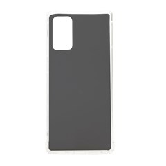 Gray, Color, Background, Monochrome, Minimalism Samsung Galaxy Note 20 Tpu Uv Case by nateshop