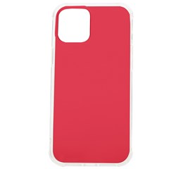 Pink, Color, Background, Monochromic, Minimalism Iphone 12 Pro Max Tpu Uv Print Case by nateshop