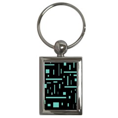 Rectangles, Cubes, Forma Key Chain (rectangle) by nateshop