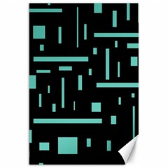 Rectangles, Cubes, Forma Canvas 20  X 30  by nateshop
