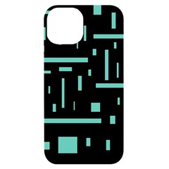 Rectangles, Cubes, Forma Iphone 14 Black Uv Print Case by nateshop