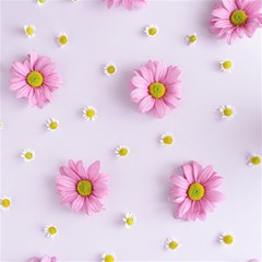 Springpurple Flower On A Purple Background Play Mat (rectangle) by nateshop