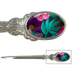 Flowers, Mate, Pink, Purple, Stock Wall Letter Opener by nateshop