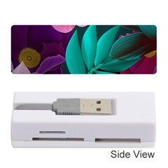 flowers, Mate, Pink, Purple, Stock Wall Memory Card Reader (Stick)