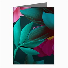 Flowers, Mate, Pink, Purple, Stock Wall Greeting Cards (pkg Of 8) by nateshop