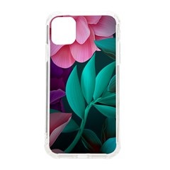 Flowers, Mate, Pink, Purple, Stock Wall Iphone 11 Tpu Uv Print Case by nateshop