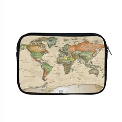 Vintage World Map Aesthetic Apple Macbook Pro 15  Zipper Case