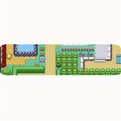 Pixel Map Game Large Bar Mat by Cemarart
