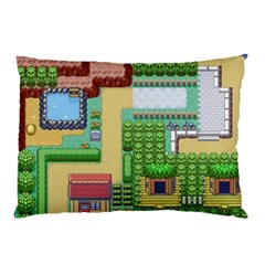 Pixel Map Game Pillow Case