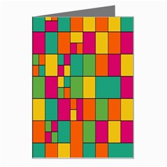 Abstract-background Greeting Card