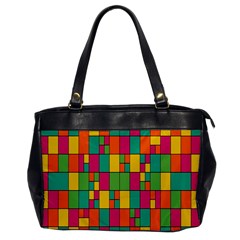 Abstract-background Oversize Office Handbag by nateshop