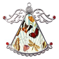 Butterfly-love Metal Angel With Crystal Ornament