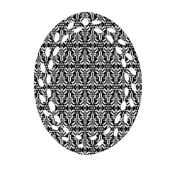 Decorative Oval Filigree Ornament (two Sides) by nateshop