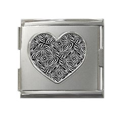 Design-85 Mega Link Heart Italian Charm (18mm)