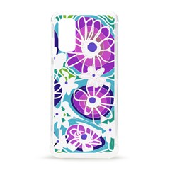 Mazipoodles Love Flowers - Blue Purple White Samsung Galaxy S20 6 2 Inch Tpu Uv Case by Mazipoodles