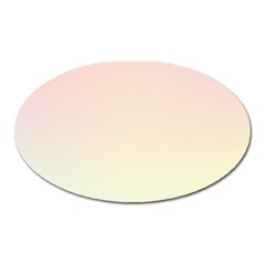 Pastel , Purple, Pink, Blue, Light, Mix Oval Magnet by nateshop