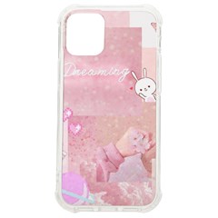 Pink Aesthetic, Clouds, Cute, Glitter, Hello Kitty, Pastel, Soft Iphone 12 Mini Tpu Uv Print Case	 by nateshop