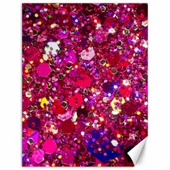 Pink Glitter, Cute, Girly, Glitter, Pink, Purple, Sparkle Canvas 12  X 16  by nateshop