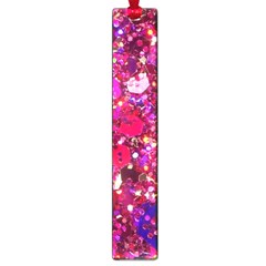 Pink Glitter, Cute, Girly, Glitter, Pink, Purple, Sparkle Large Book Marks by nateshop