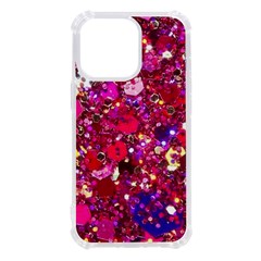 Pink Glitter, Cute, Girly, Glitter, Pink, Purple, Sparkle Iphone 13 Pro Tpu Uv Print Case by nateshop