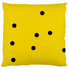 Punch Hole, Black Hole Large Cushion Case (one Side) by nateshop