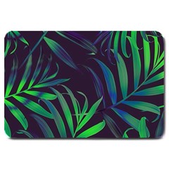 Tree Leaves Large Doormat by nateshop