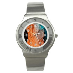 Water Screen Stainless Steel Watch