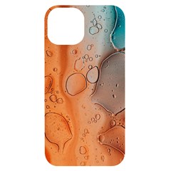 Water Screen Iphone 14 Black Uv Print Case by nateshop