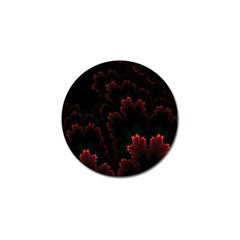 Amoled Red N Black Golf Ball Marker by nateshop