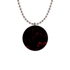 Amoled Red N Black 1  Button Necklace by nateshop